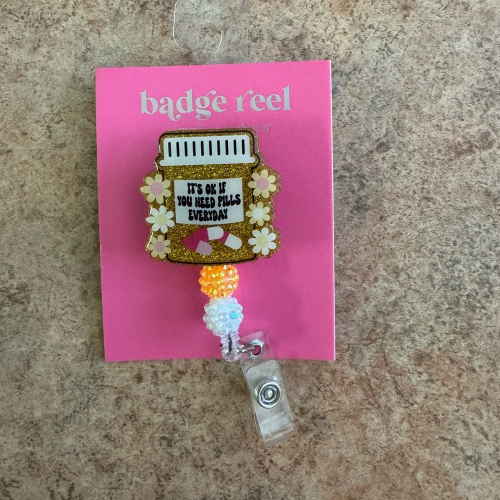 Simply Southern Pharmacy Badge Reel